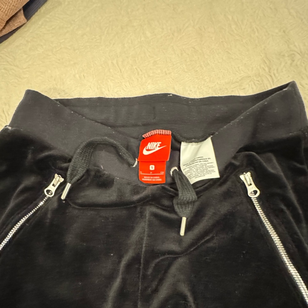 Nike Women’s Black Velvet Joggers